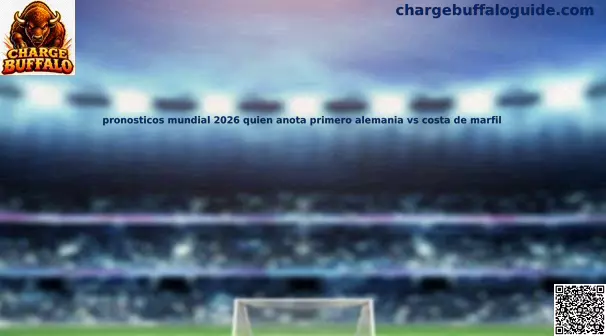 Pronósticos Mundial 2026 Alemania vs Costa de Marfil