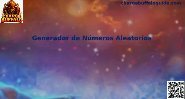 Generador de Números Aleatorios en Charge Buffalo