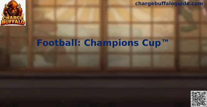 Football: Champions Cup en un estadio virtual con temática de fútbol internacional