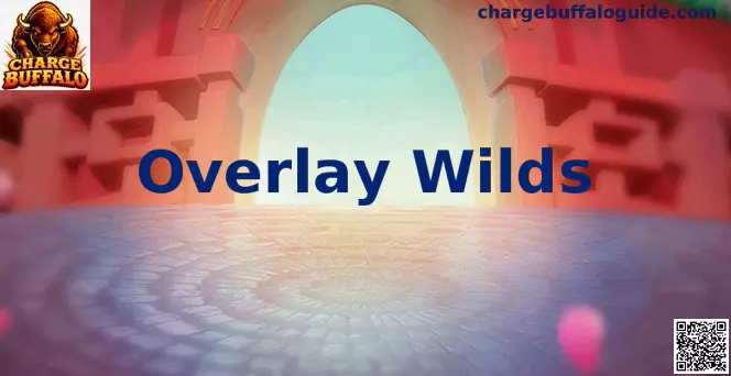 Representación visual de Overlay Wilds en Charge Buffalo con temática de búfalo salvaje