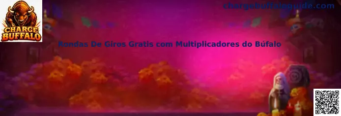 Rondas De Giros Gratis com Multiplicadores do Búfalo