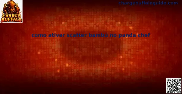 Scatter Bambú Panda Chef guía