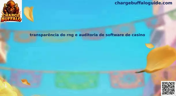 Transparencia RNG auditoría de casino